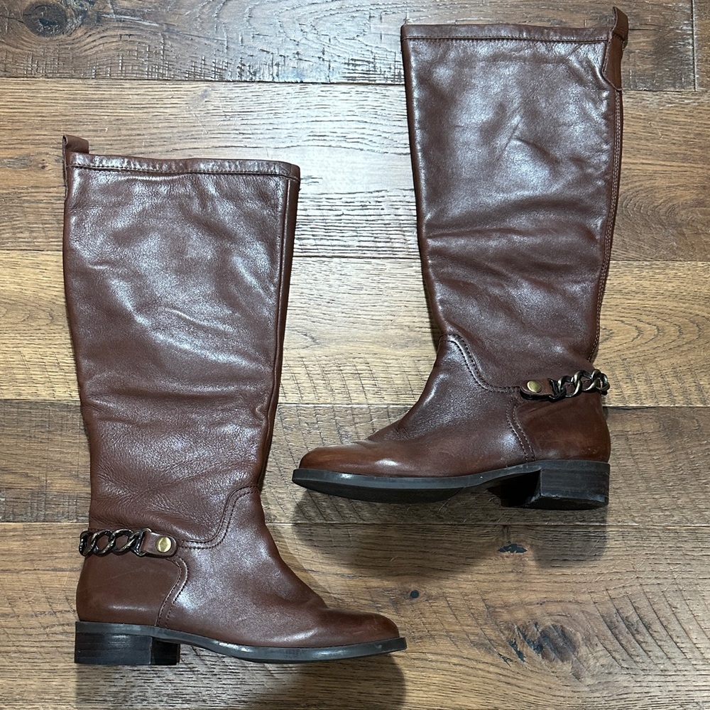 Franco Fortini Brown Leather Boots